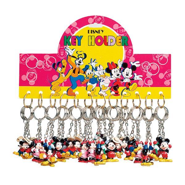 キーホルダー ディズニー No.4セット 40個セット キャラクター 鍵 カギ レトロ ミッキー ミニー