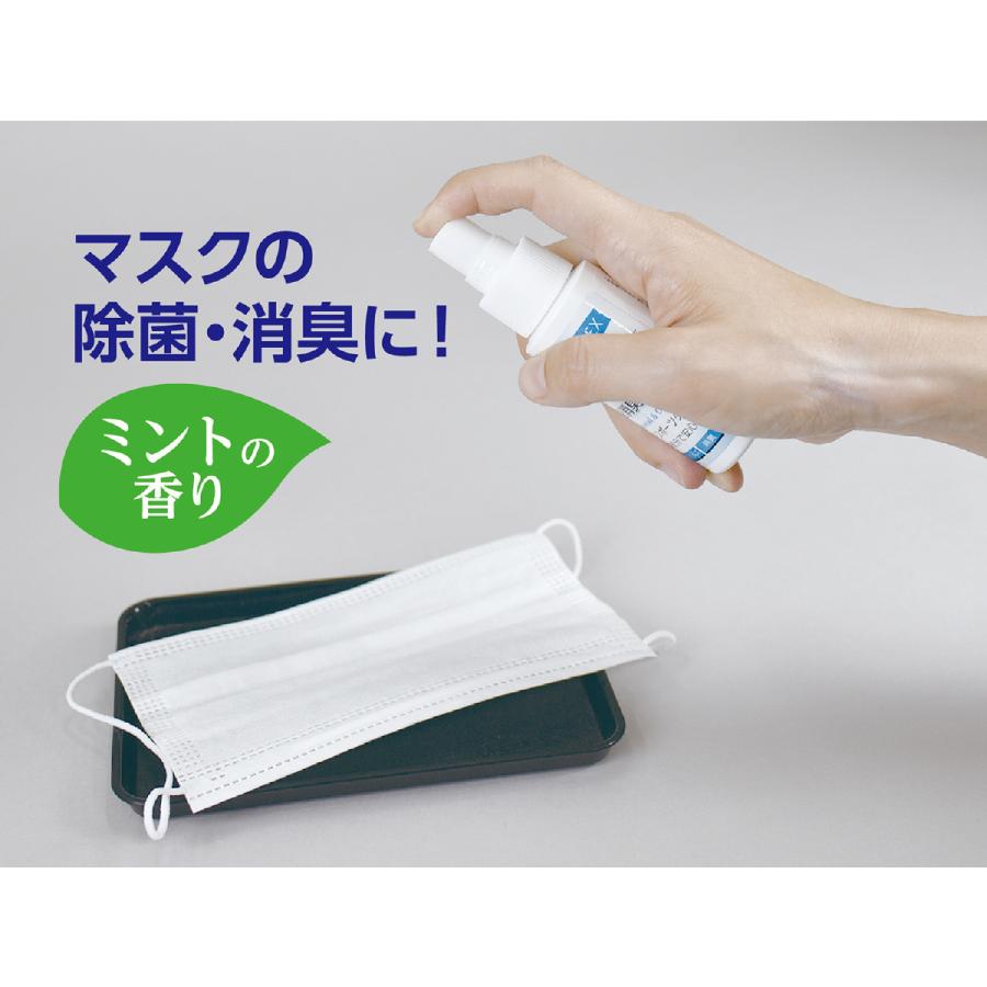 衛生日用 対策 除菌・消臭 ひんやりミスト(携帯用)50ML