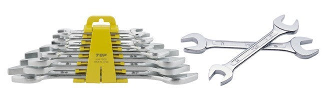 7丁組スパナ L-7000 TOP工業 工具 軽量・薄型