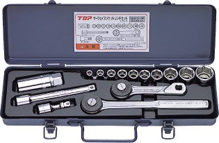 サーフェイスソケットレンチセット 差込角9.5mm SSS-310F TOP工業