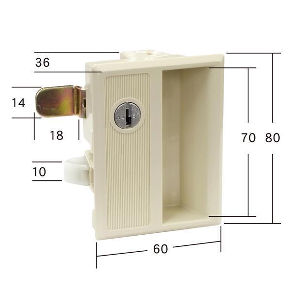 KOKUYO(コクヨ) R-15 ロッカー錠 鍵 ロッカー