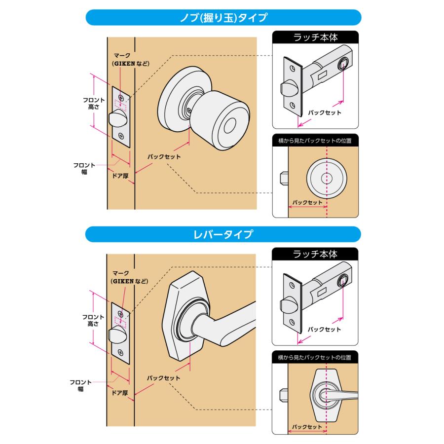 川口技研 宮殿1号空錠 塗装ブラウン 空錠 カギなし ドアノブ 室内用 BS 65mmノブ用 対応扉厚28mm~45mm
