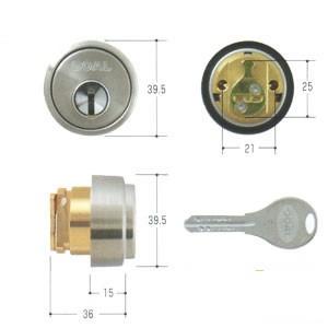 GOAL ゴール V18シリンダー PSタイプ 鍵 交換 取替え小カム GCY-218 PS/PSS