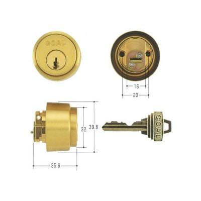 GOAL ゴール ピンシリンダー LXタイプ GCY-55 玄関 鍵 交換 取替え扉厚33mm~42mm向け GCY55 AS・LX /LD /HD
