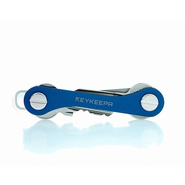 キーケース メンズ キーキーパー KEYKEEPA Classic (ブルー) ドイツ製 おしゃれ コンパクト キーホルダー キーオーガナイザー