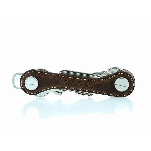 キーケース メンズ キーキーパ KEYKEEPA Leather (モカ) レザー ドイツ製 おしゃれ コンパクト キーホルダー キーオーガナイザー