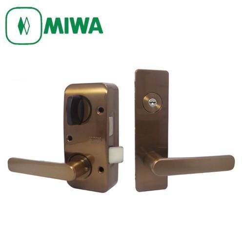 MIWA RAHPC 面付箱錠 レバーハンドル型 U9シリンダー 右勝手 CB色