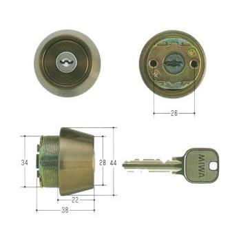 MIWA 美和ロック U9シリンダー LSPタイプ TE22 MCY-137 LSP/SWLSP