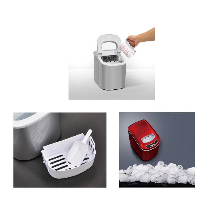 製氷機 高速 自動 高速製氷機 レッド キューブ型