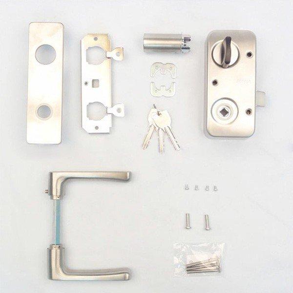 MIWA RAHPC 面付箱錠 レバーハンドル シルバー色 U9美和ロック 85RA 82RA など