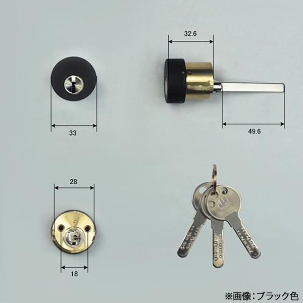 WEST ウエスト 916リプレイスシリンダー TK671Gタイプ 玄関主な使用住宅:セキスイハウス など ウエスト 防犯対策