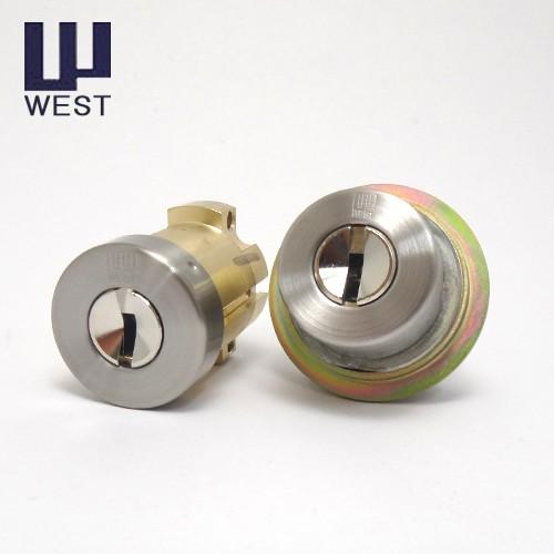 WEST ウエスト 916リプレイスシリンダー MIWA PA + LIX 玄関ウエスト 美和ロック PA TE0 2個同一セット