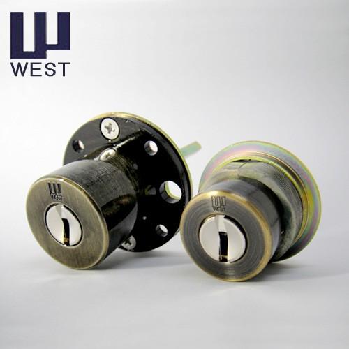 WEST ウエスト リプレイスシリンダー 917-TE52(TESP) + 917-TH35(THMSP) 2個同一