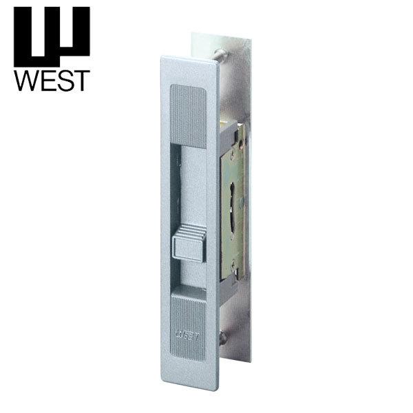 WEST 305 引き違い内締錠 WEST 305-S0403-SC KH-2 内 クロームメッキシルバー