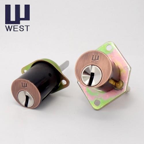 WEST ウエスト 916リプレイスシリンダー G5552 + G5500 2個同一セット 玄関 鍵 交換 取替え主な使用ドア:装飾錠 など 防犯