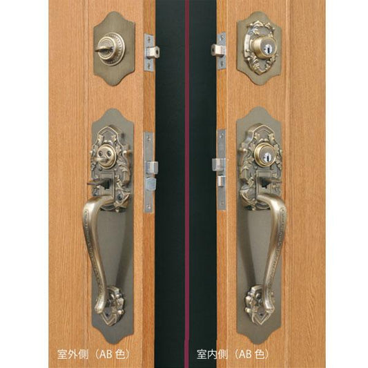 長沢製作所 古代 ツーロック ケースロック 取替錠 924066 CTS錠 万能 装飾錠
