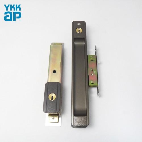 YKK 召合錠(外のみ) + 戸先錠 HH-J-0881 WEST ディンプルシリンダー 断熱引戸 れん樹 召合サムターンなし