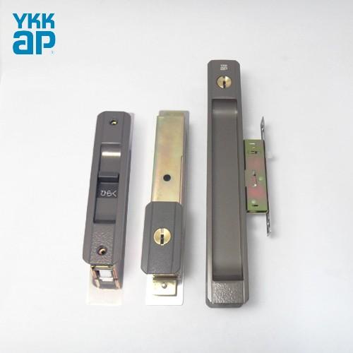 YKK 召合錠(外のみ) + 戸先錠 HH-J-0881 WEST ディンプルシリンダー 断熱引戸 れん樹 召合サムターンなし